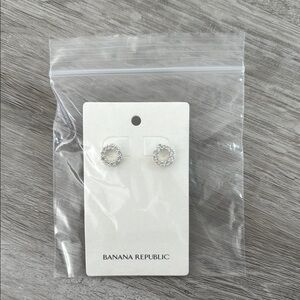Banana Republic Silver Earrings